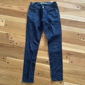 Old Navy Rock Star Rockstar Pants Animal Cheetah Print Women Size 4